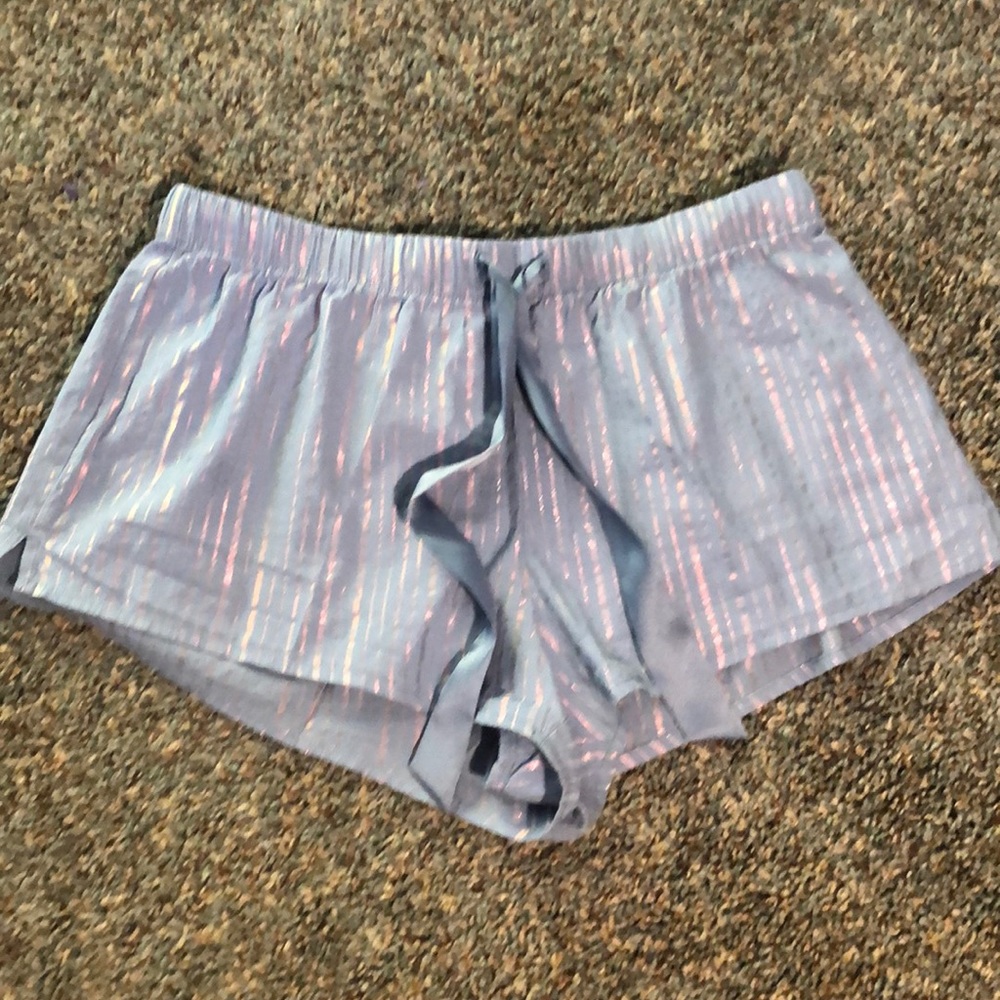 Victoria’s Secret Blue/Pink Shimmer PJ Shorts Sm